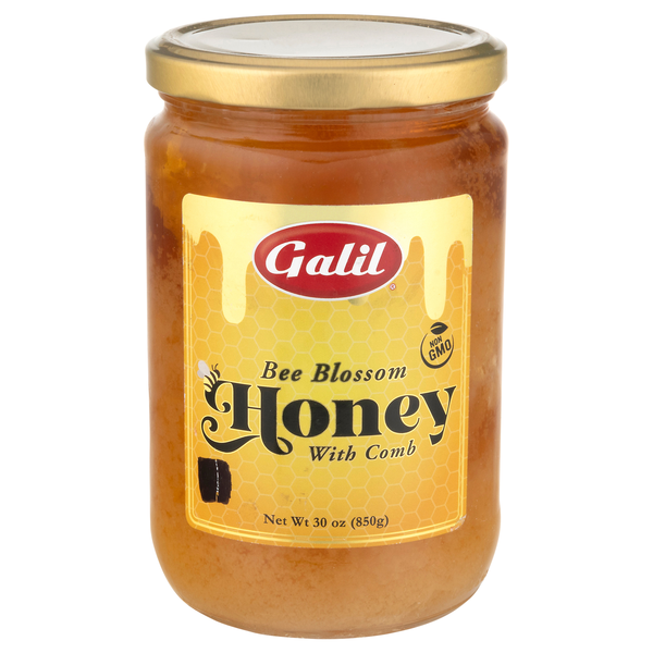 Galil Bee Blossom Honey with Comb