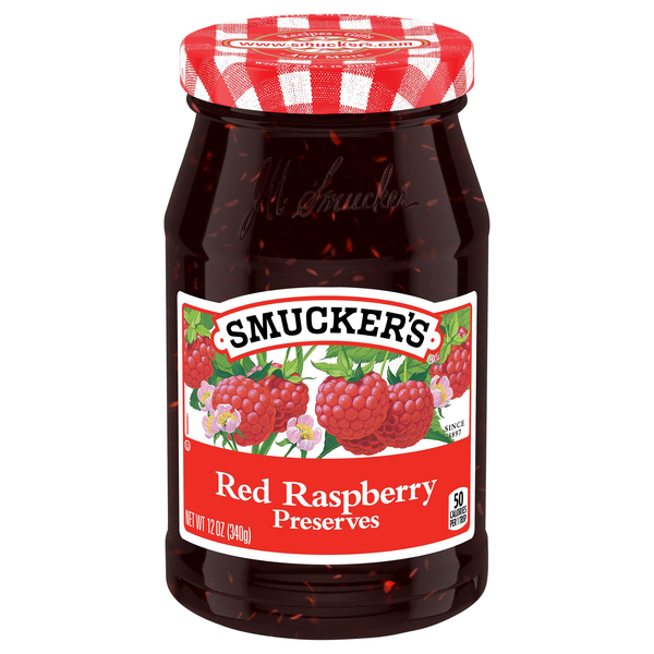 Smucker's Red Raspberry Preserves