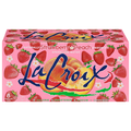 LaCroix Strawberry Peach Sparkling Water - 8 pk