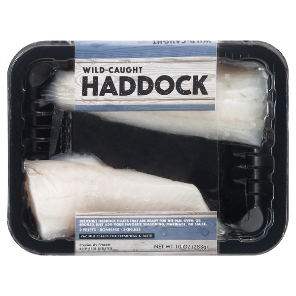 Save on Go Wild Haddock Fillets 2 ct Order Online Delivery Food Lion