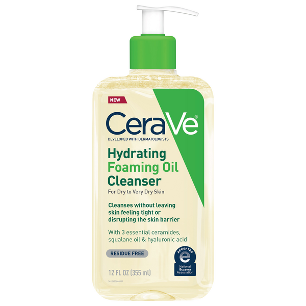 CeraVe Hydrating Foaming Oil Cleanser