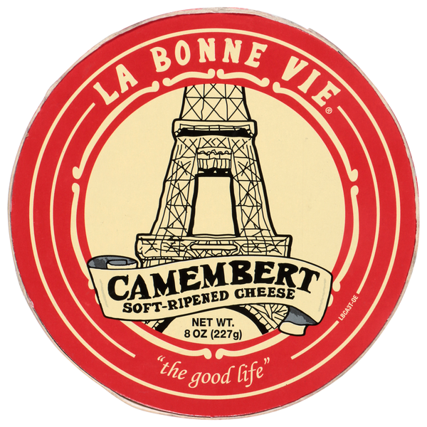 La Bonne Vie Soft Ripened Camembert Cheese Wheel