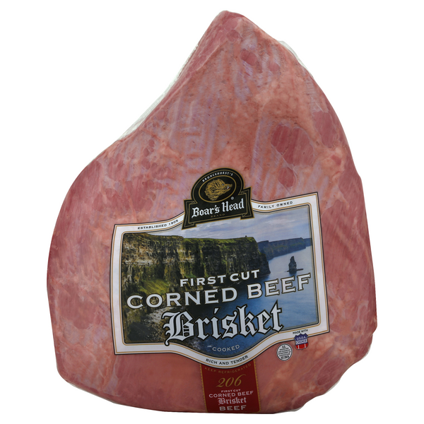 Save on Boar's Head Deli Corned Beef 1st Cut (Shaved) Order Online