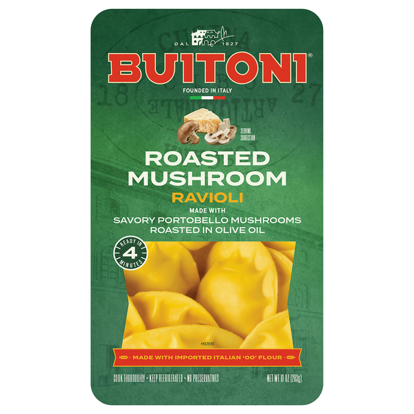 Buitoni Roasted Mushroom Ravioli Pasta Fresh