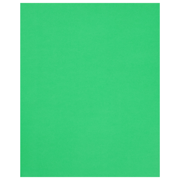 Top Flight 2 Pocket Paper Portfolio Green