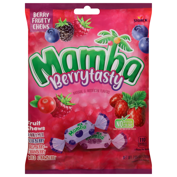 Mamba Berrytasty Fruit Chews Candy