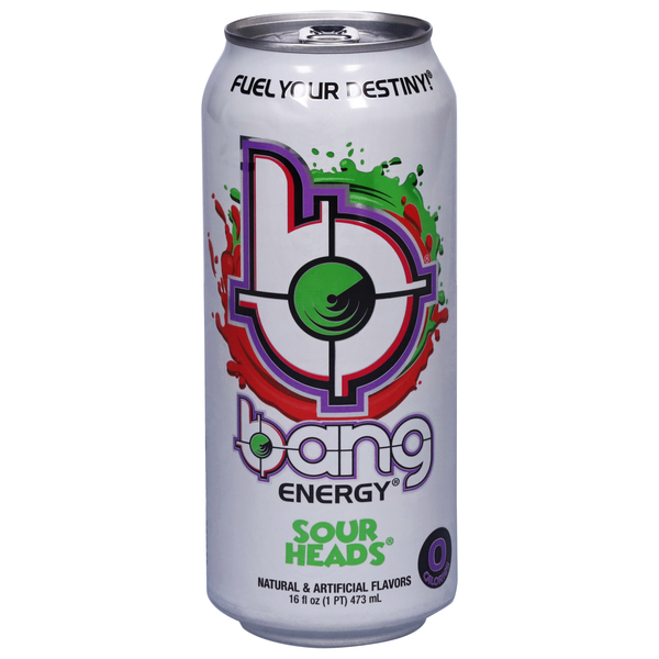 Save on BANG Sour Heads Energy Drink Order Online Delivery Stop & Shop