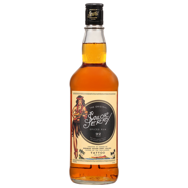 Sailor Jerry The Original Spiced Navy Rum 92 Proof
