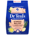 Dr. Teal's Stress Relief Ginseng Ginger Rhodiola & Rosea Epsom Salt