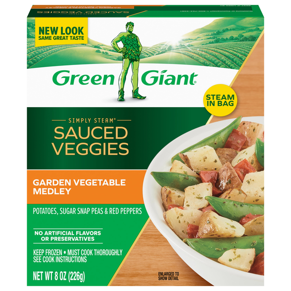Green Giant Simply Steam Lightly Sauced Garden Vegetable Medley Frozen