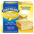 Tastykake Lemon Flavored Juniors Snack Cakes - 4 ct