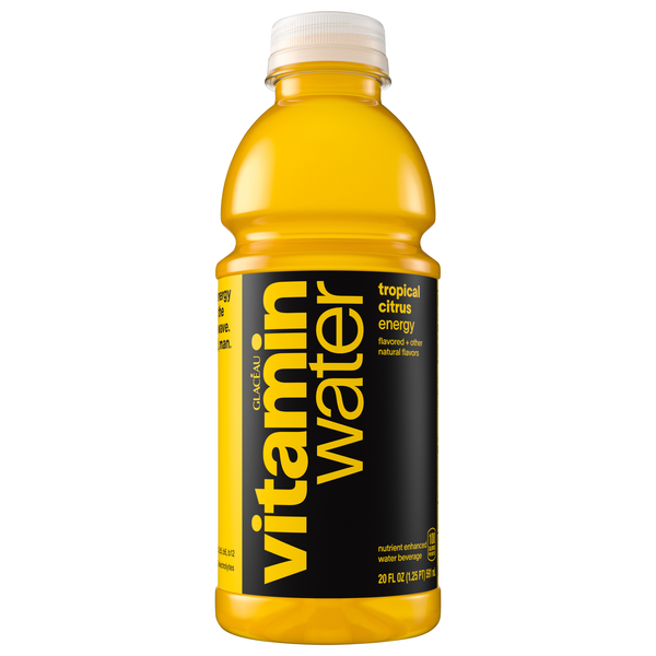 Save on vitaminwater Energy Tropical Citrus Enhanced Water Beverage ...