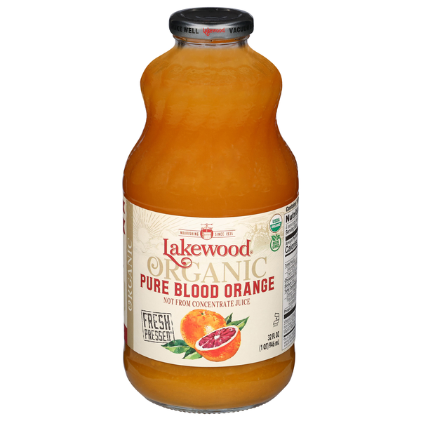 Save on Lakewood Organic Pure Blood Orange Juice Order Online