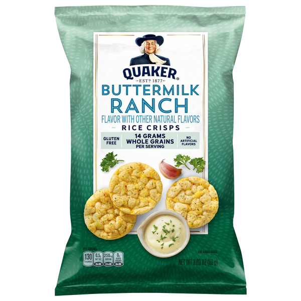 Quaker Rice Crisps Buttermilk Ranch