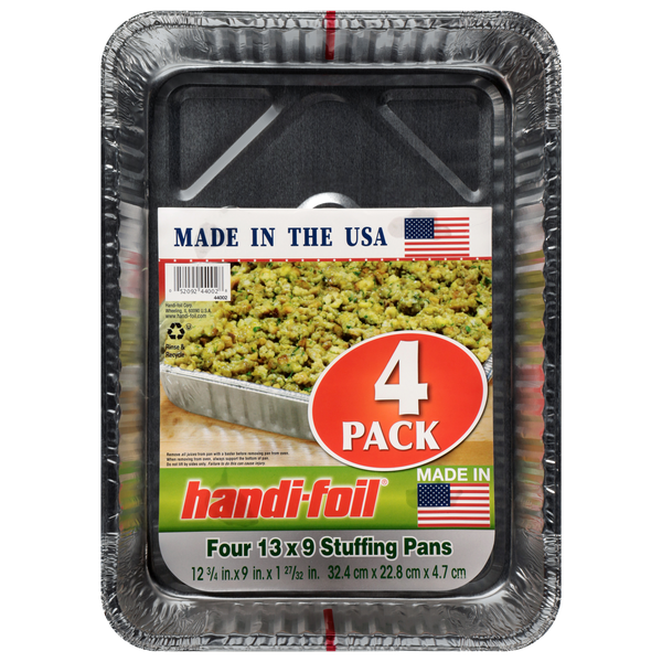 Handi-Foil ECO-Foil Stuffing Pans 13 x 9 Inch