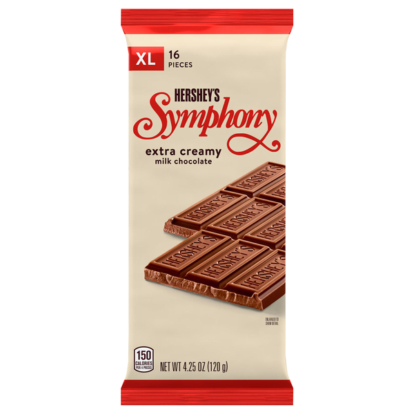 Hershey's Symphony Extra Creamy Milk Chocolate XL Candy Bar