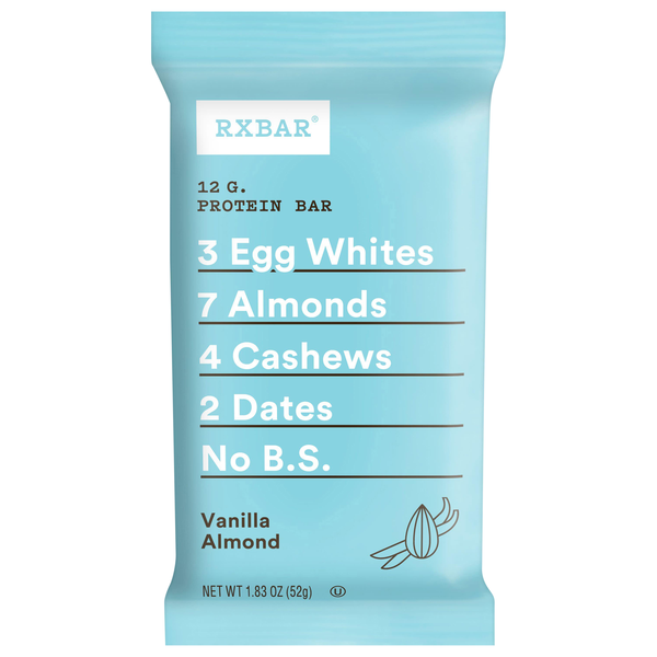 RXBAR Vanilla Almond 12g Protein Bar