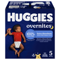 Huggies Overnites Size 5 Baby Diapers 27+ lb