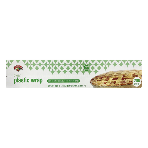 Hannaford Plastic Wrap Clear