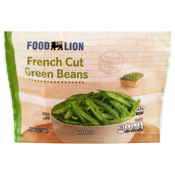 Food Lion French Cut Green Beans Frozen