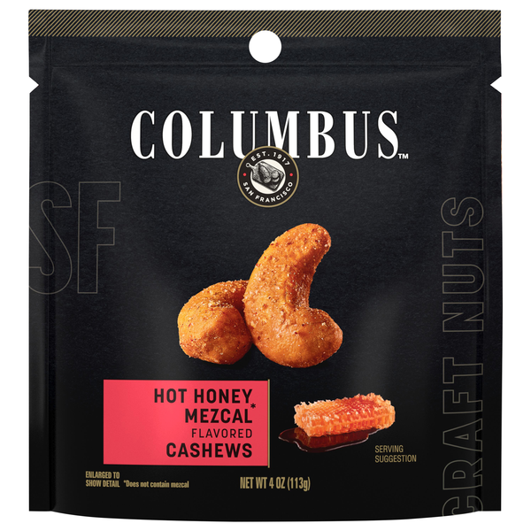 Columbus Hot Honey Mezcal Cashews