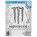 Monster Zero Ultra Energy Drink - 4 pk