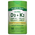 Nature's Truth Ultra K-2 + D3 Quick Release Softgels