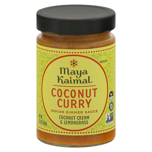 Maya Kaimal Coconut Curry Indian Simmer Sauce
