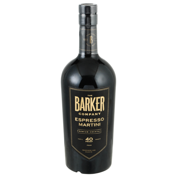The Barker Company Espresso Martini Vodka