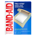 Band-Aid Tru-Stay Adhesive Pad Sheer Large All One Size