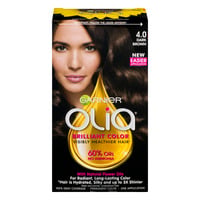 Garnier Olia Permanent Hair Color Dark Brown 4.0