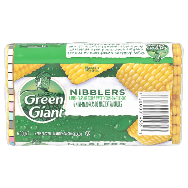 Save on Green Giant Nibblers Extra Sweet Mini Corn On The Cob