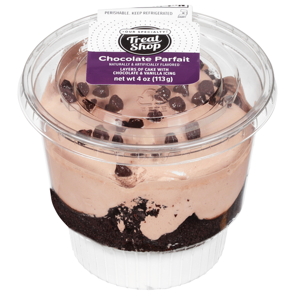 Our Specialty Treat Shop Chocolate Parfait