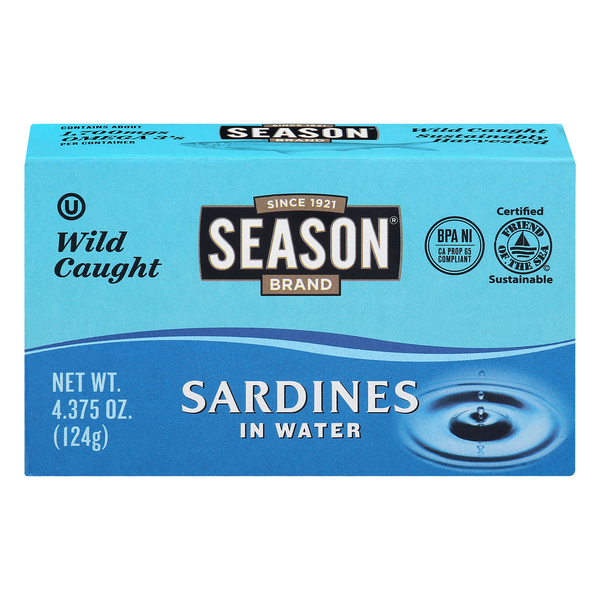 Season Wild Caught Sardines in Water