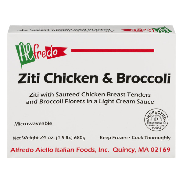 Alfredo Ziti Chicken & Broccoli Frozen Meal