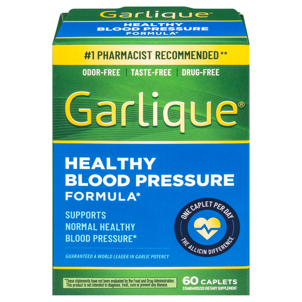 Garlique Healthy Blood Pressure Formula Caplets