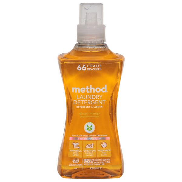 Method Ginger Mango Liquid Laundry Detergent