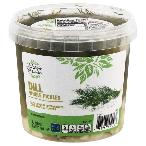 Nature's Promise Whole Dill Pickles Refrigerated
