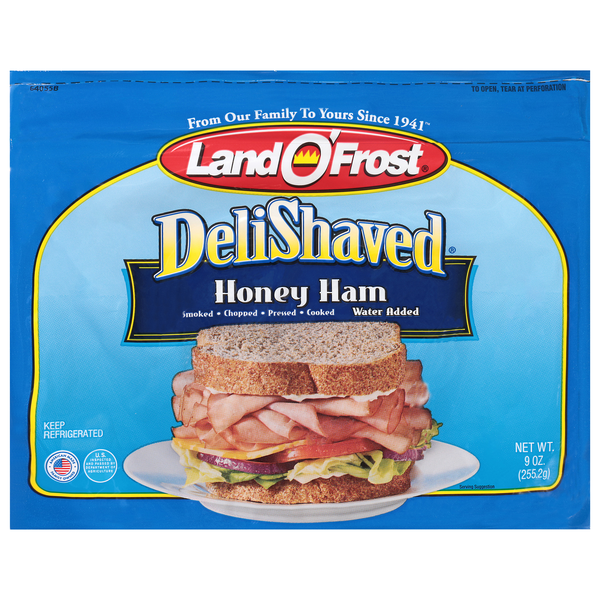 Land O'Frost DeliShaved Honey Ham