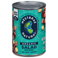 Westbrae Natural Organic No Salt Added Salad Beans