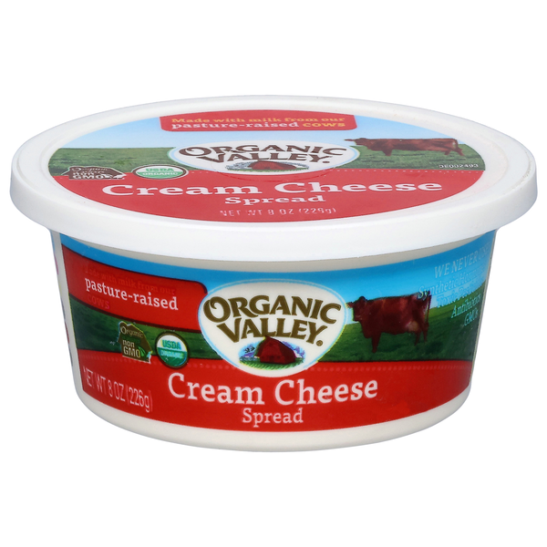 Organic Valley Pasture Raised Cream Cheese Spread