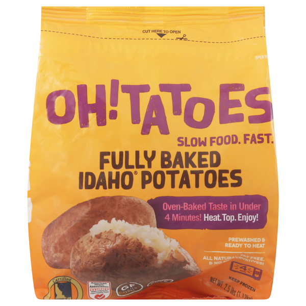 Oh!Tatoes Fully Baked Idaho Potatoes Frozen