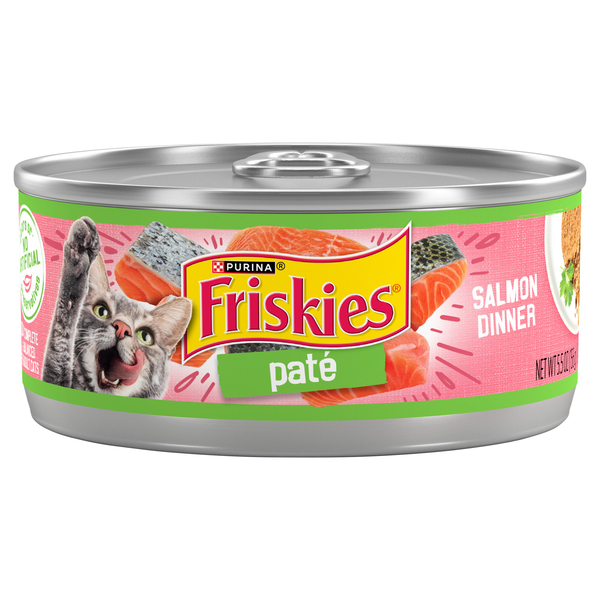 Friskies Pate Salmon Dinner Adult Wet Cat Food