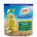 Dole Crafted Healthy Nutrition Fruit & Greens Smoothie Kit - 4 ct Frozen