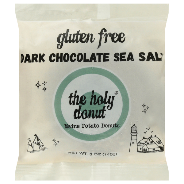 The Holy Donut Gluten Free Dark Chocolate Sea Salt Maine Potato Donuts