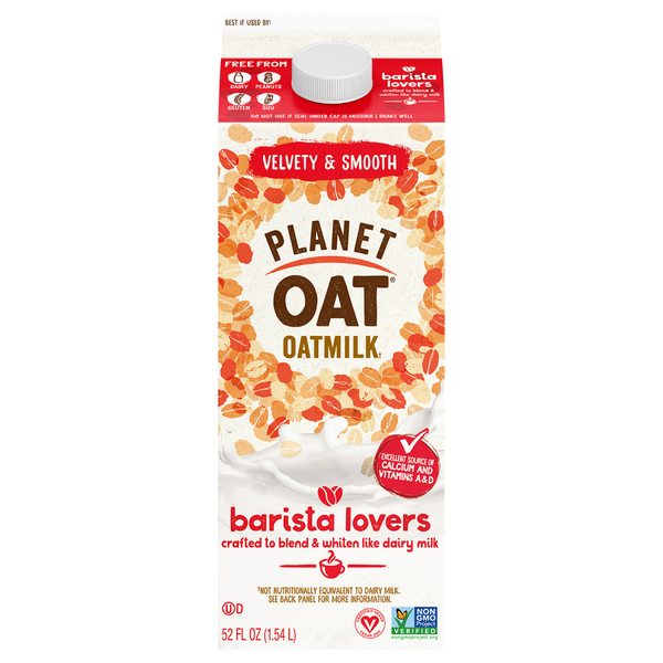 Planet Oat Barista Lovers Oatmilk