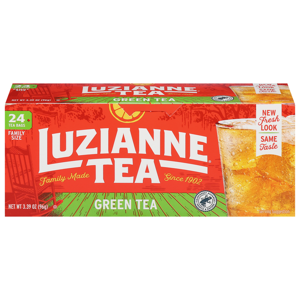 Save on Luzianne Family Size Green Iced Tea Bags Order Online Delivery