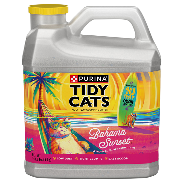 Tidy Cats Clumping Bahama Sunset Cat Litter