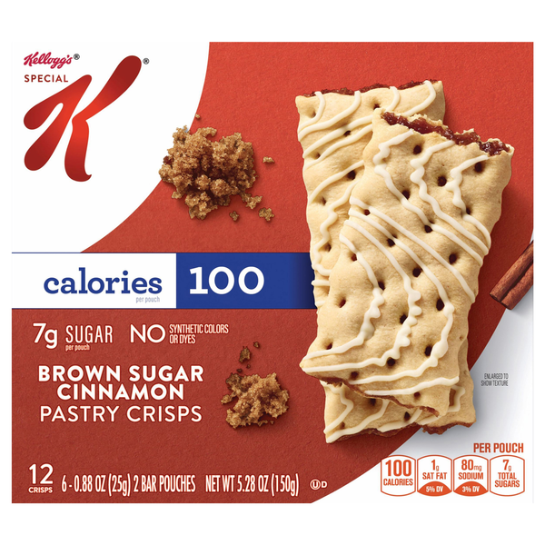 Special K Brown Sugar Cinnamon Pastry Crisps - 6 ct