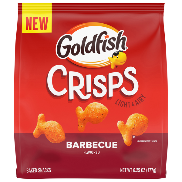 Goldfish Light & Airy Barbecue Flavored Crisps
